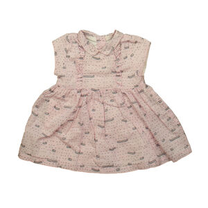 P'Tit Filou Girls Pink | Black Caterpillars Dress size: 3 Months